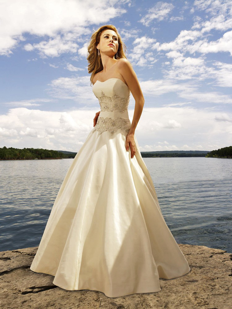 Orifashion HandmadeRomantic Formal Wedding Dress AL073 - Click Image to Close